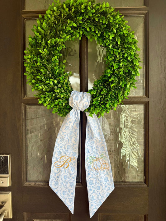 Wreath Sashes